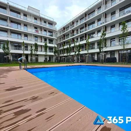 365pam - Ku Morzu Z Basenem Przy Plazy Apartman