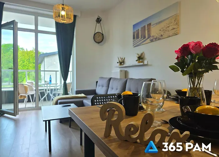 Апартаменты 365pam - Ku Morzu Z Basenem Przy Plazy